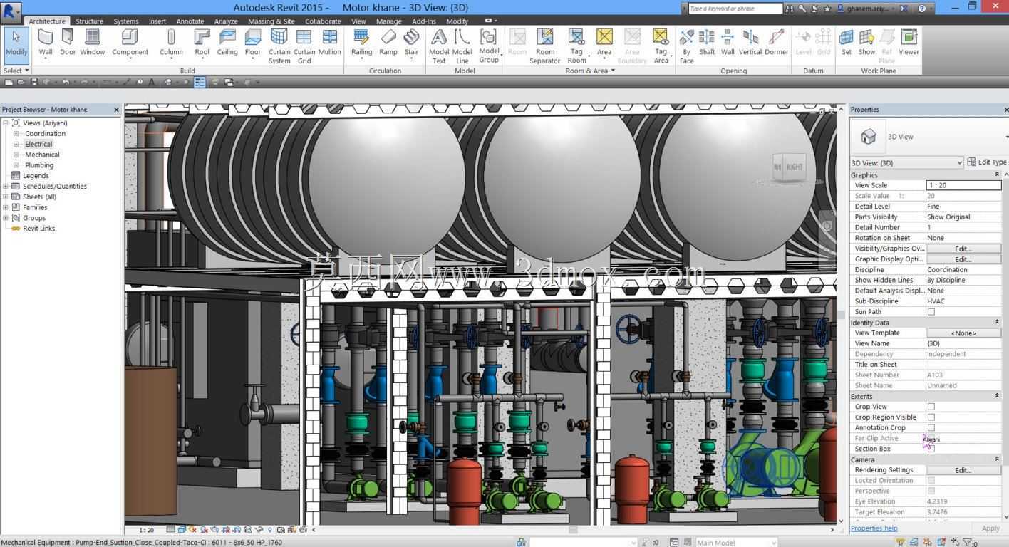 Revit MEP�ܵ���ģ