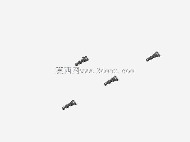 D形卡扣铰链
