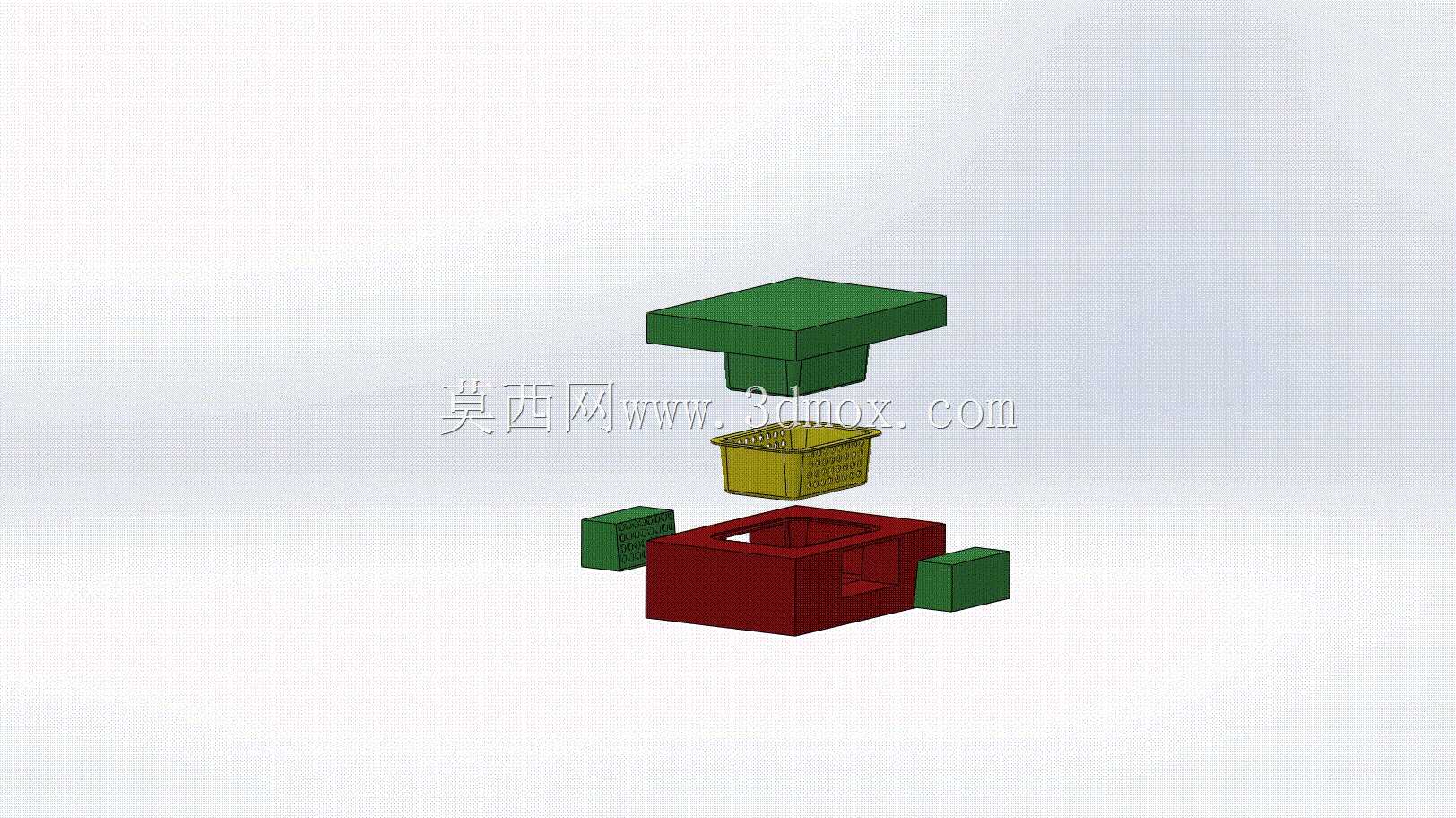 凳子模具设计(模具)