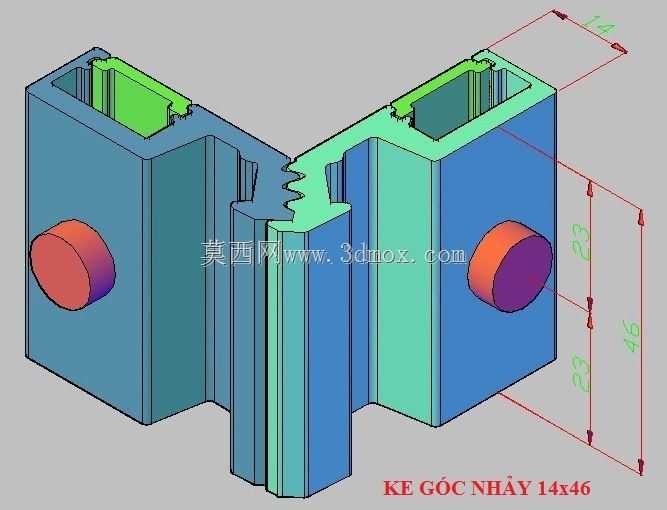 角托架铝合金-Ke góc nh?Y