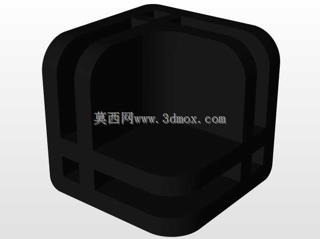 用于三块玻璃板的模块化塑料玻璃连接器