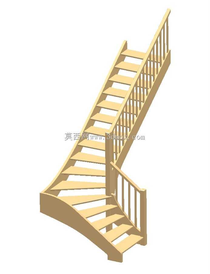 Escalier 1/4 bas