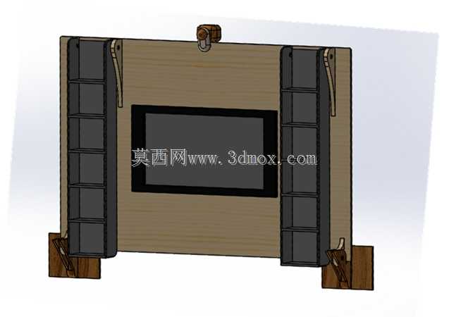 桌架草图(Boceto mesa estantería)