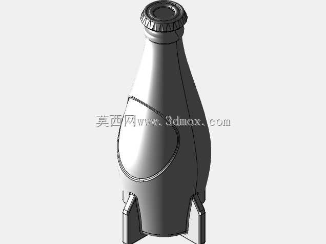 Nuka Cola Fallout 4道具可用于3d打印