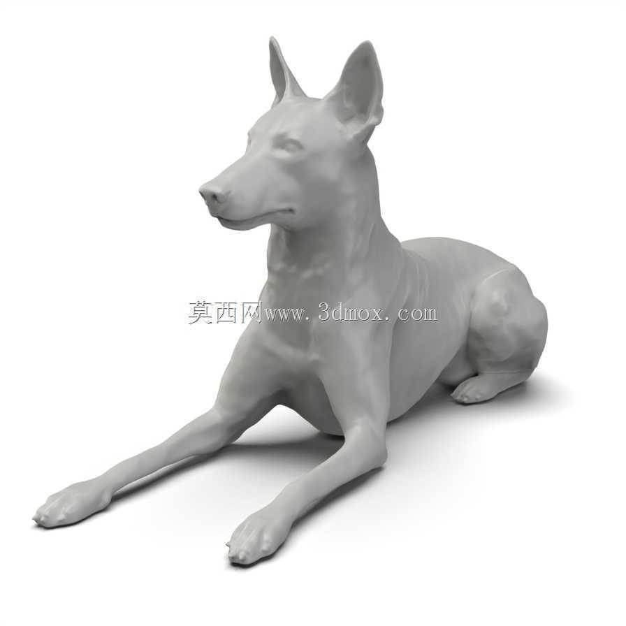 躺着的狗