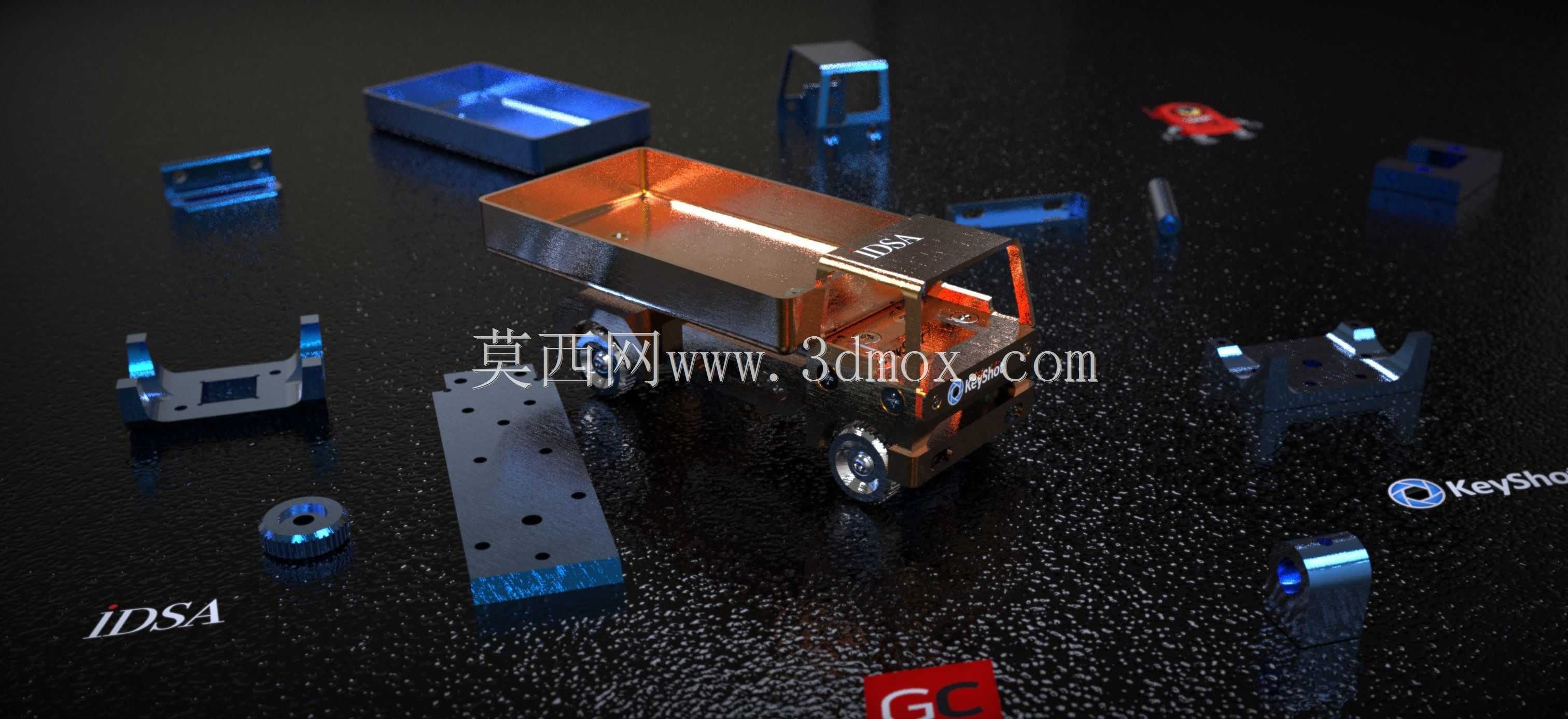 IDSA渲染挑战(Truck-v1)金属版
