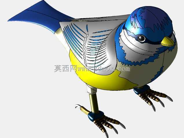 大山雀(SolidWorks中)
