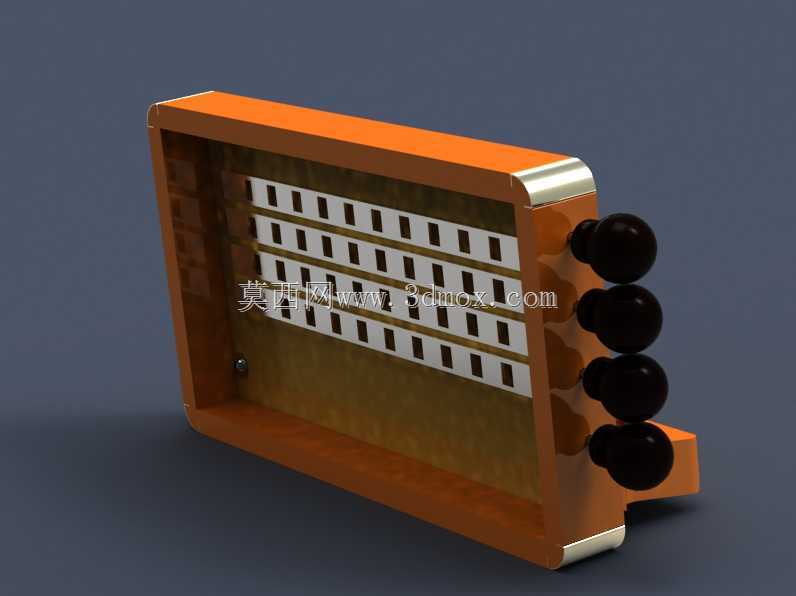 Melodeon(按钮手风琴)单列4止动三音端外壳