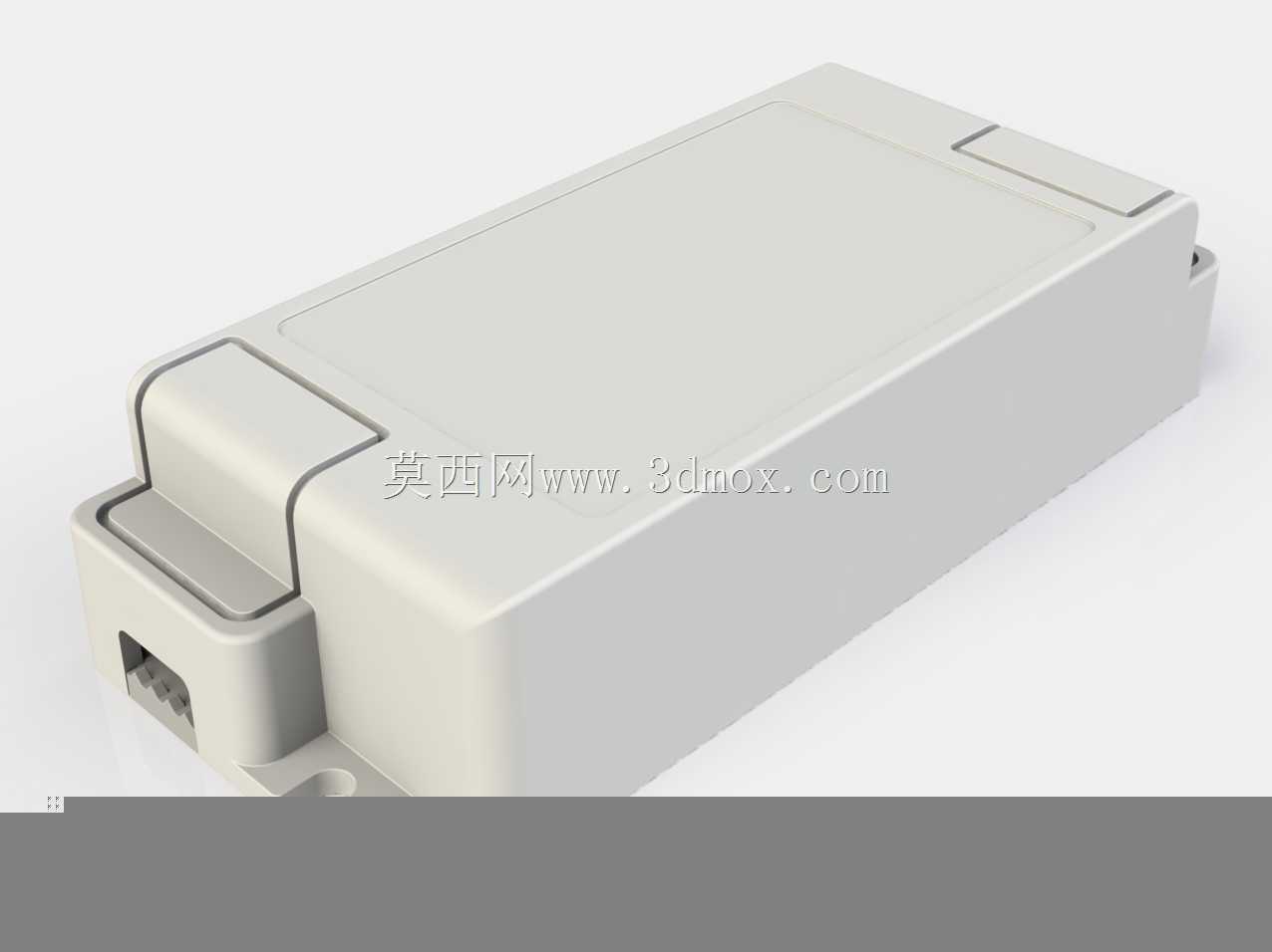 用于注塑成型的交流LED驱动器外壳设计