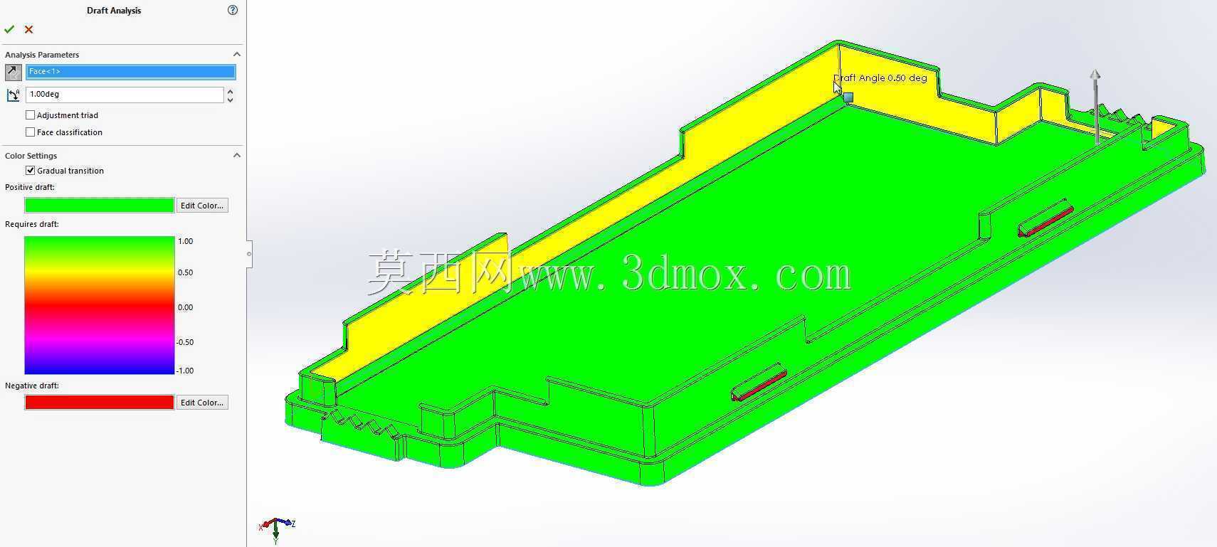 用于注塑成型的交流LED驱动器外壳设计