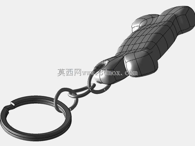 个性化宠物狗骨钥匙链