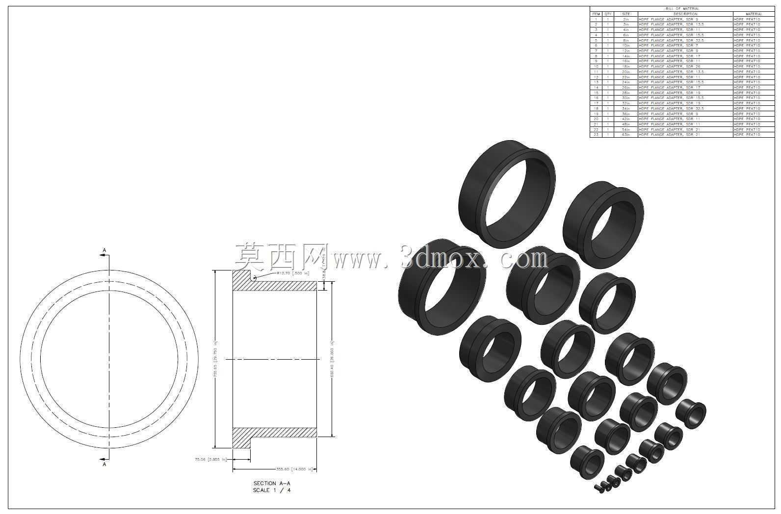 ������ͷIPS-HDPE-PE4710