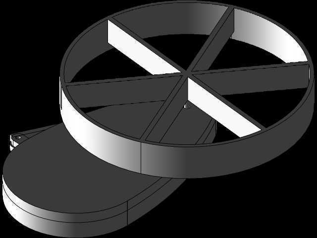 solidworks中的便携式手动风扇项目