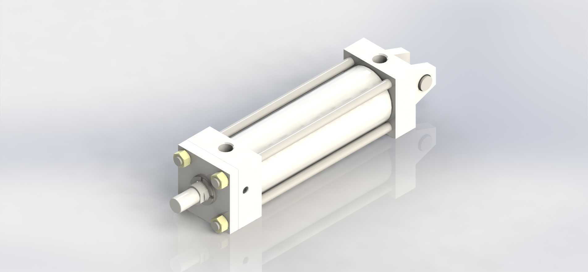Cilindro Hidr��ulico Parker carrera 250 mm