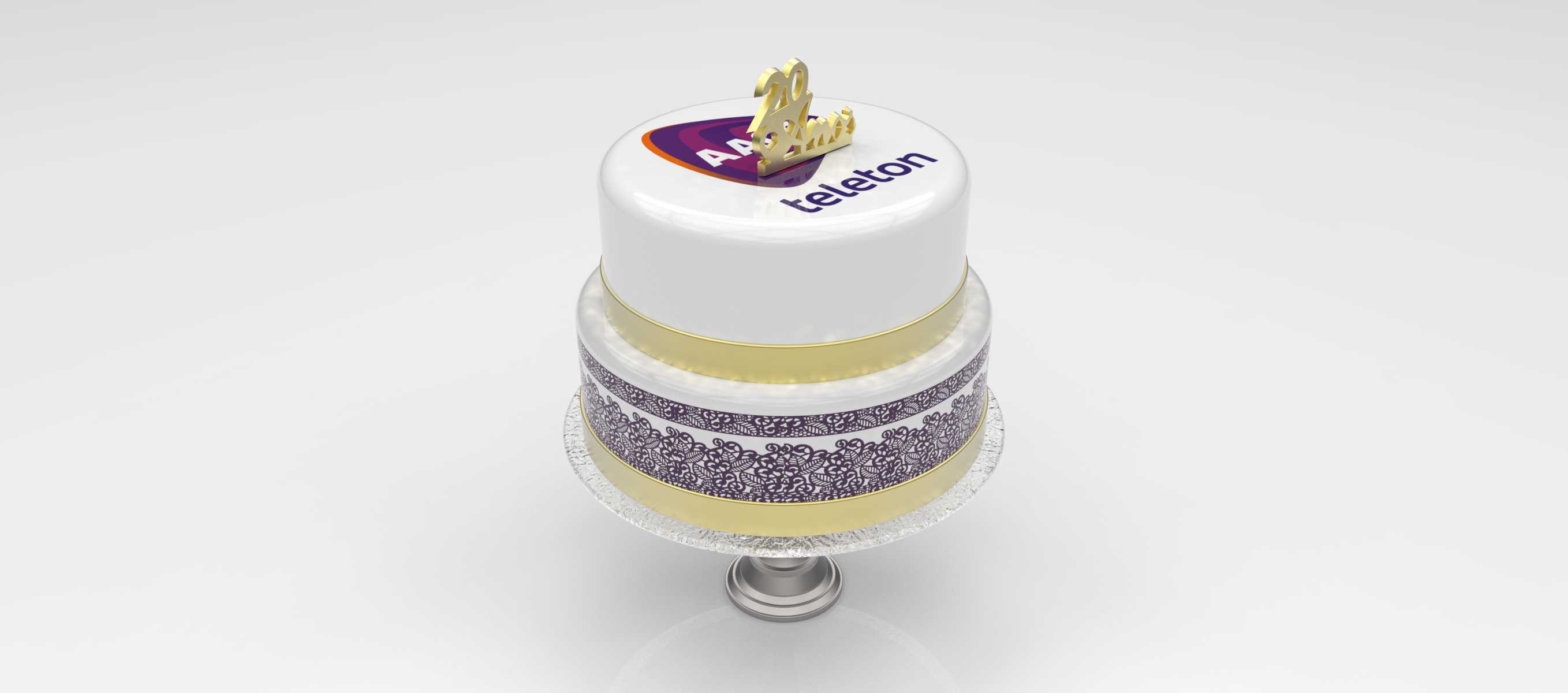 Bolo 20 Anos Teleton/20年Teleton蛋糕