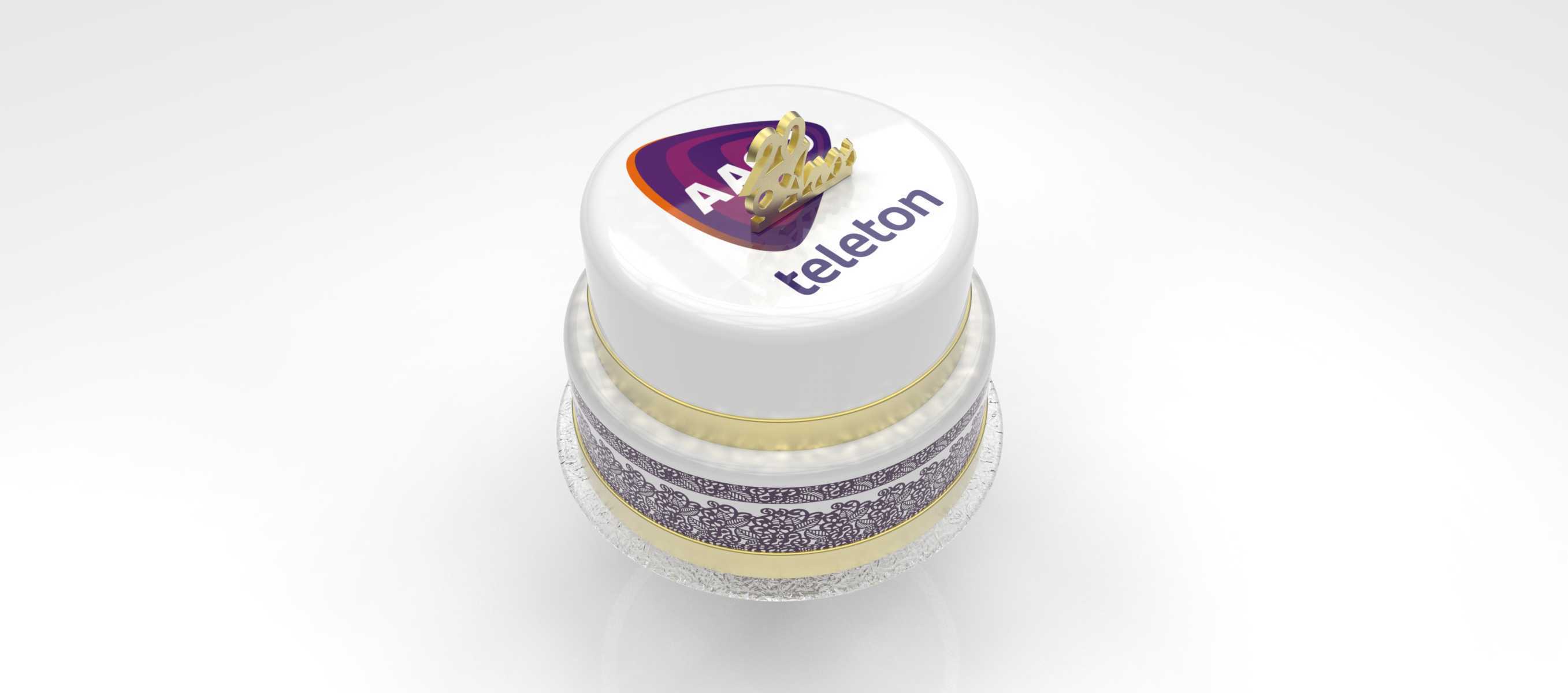 Bolo 20 Anos Teleton/20年Teleton蛋糕