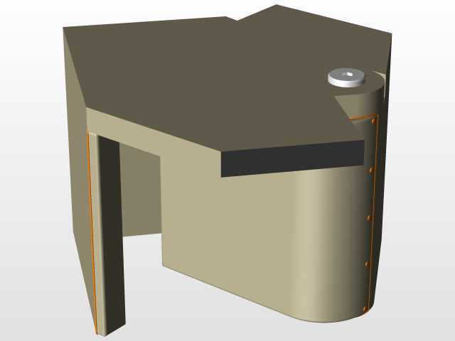 IRONCAD 2016-桌椅组合