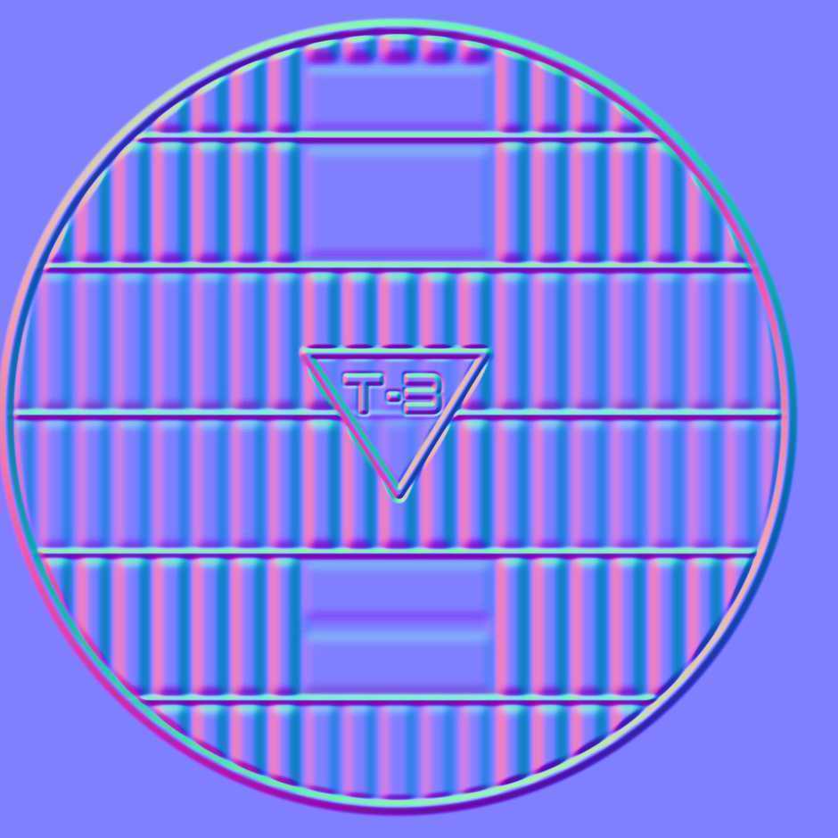 IronCAD/KeyShot前照灯凹凸图