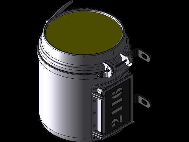 IRONCAD 2015-列车前照灯