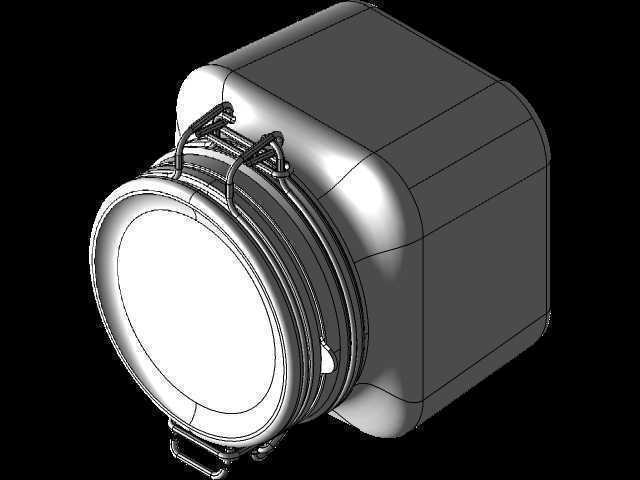 IRONCAD 2015-锁紧罐