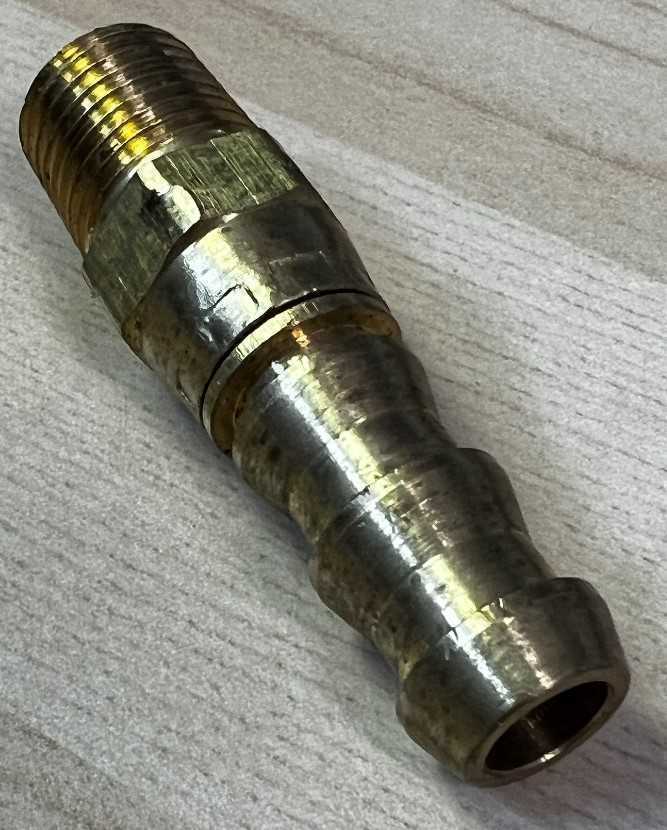1/4“MNPT X 1/2”软管ID带刺软管接头