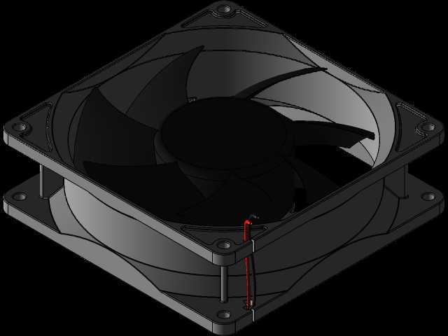 8cm PC风扇