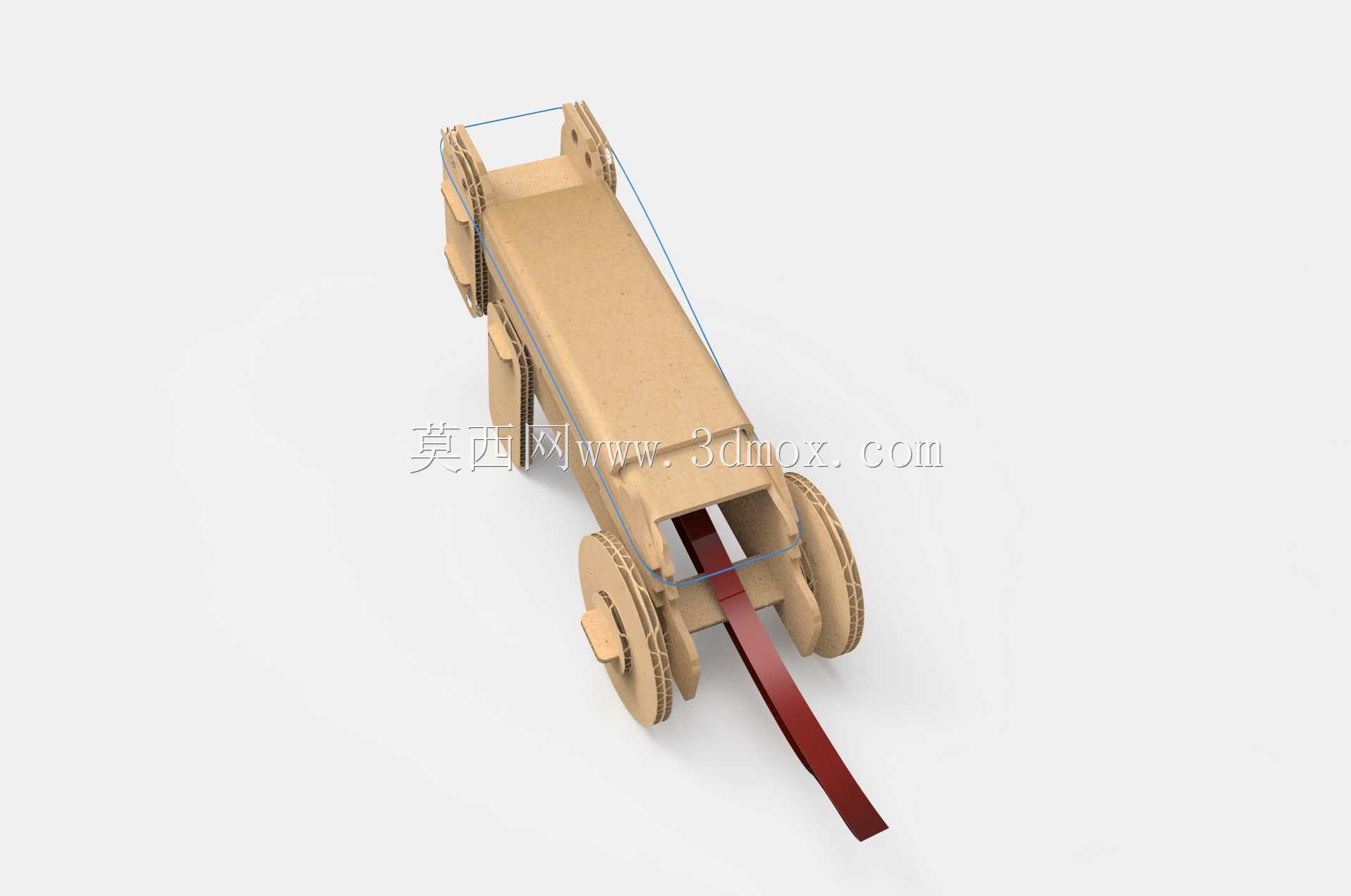 纸板炮玩具