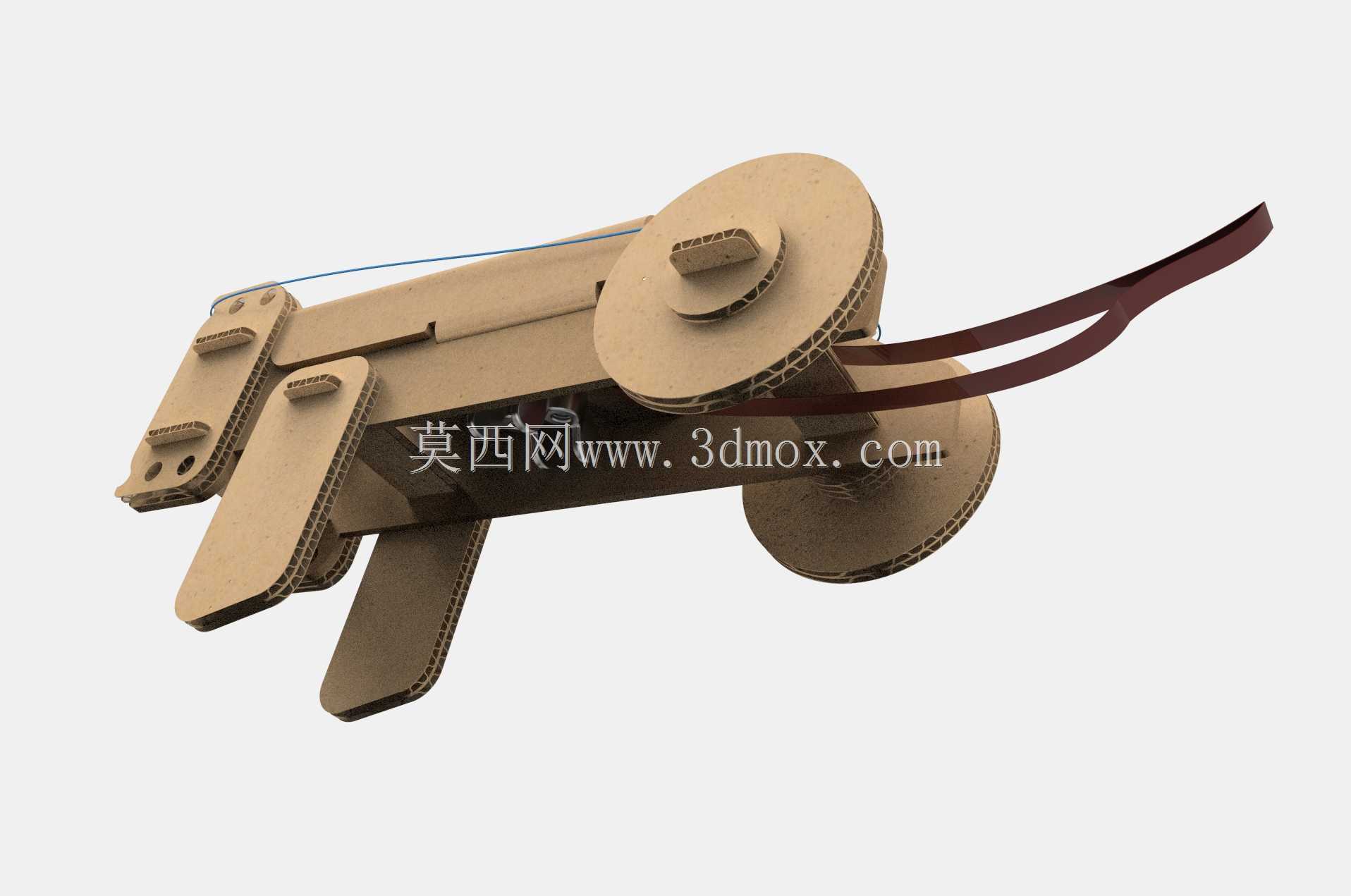 纸板炮玩具