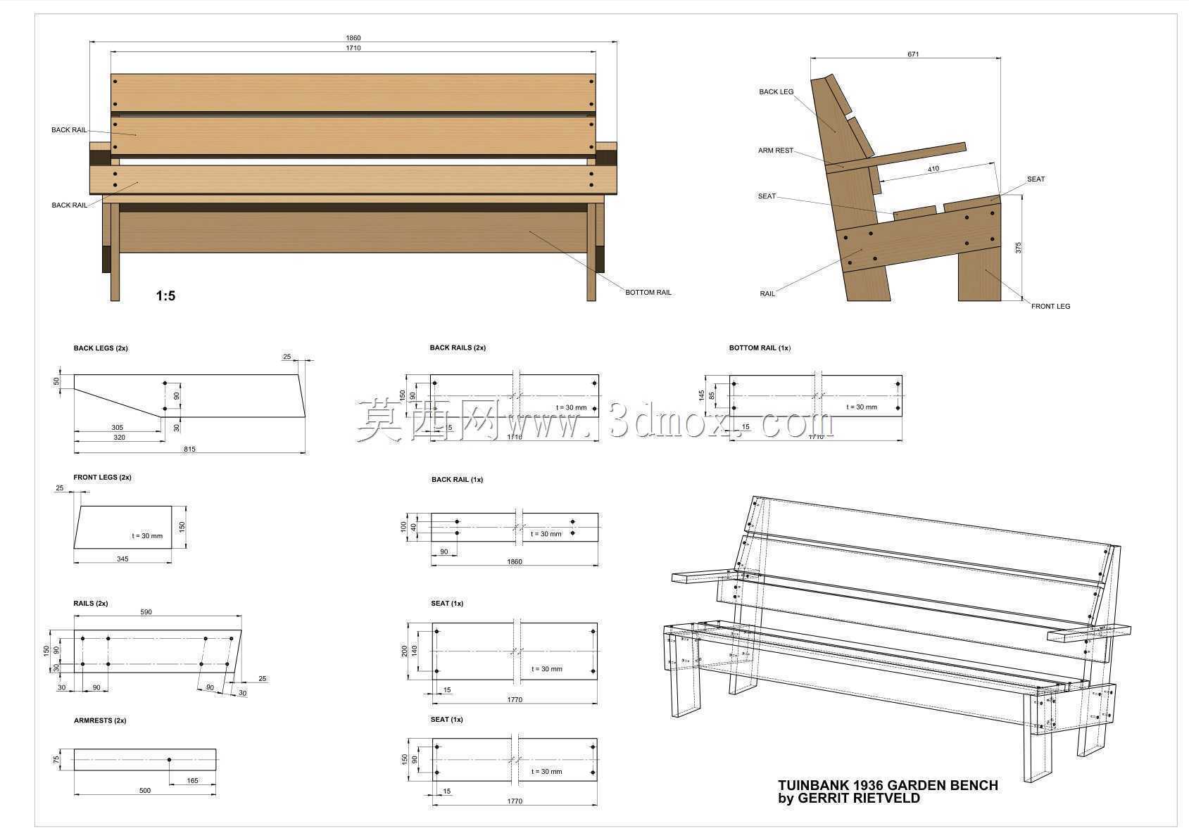 1936�껨԰���ʣ�GERRIT RIETVELD��