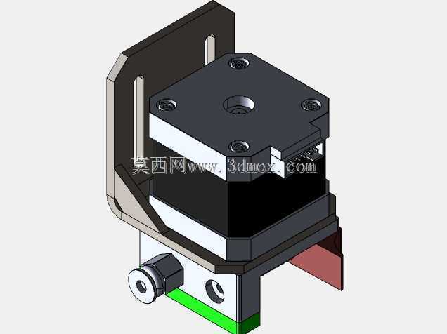 用于柔性材料的波顿挤出机零件(绿色)