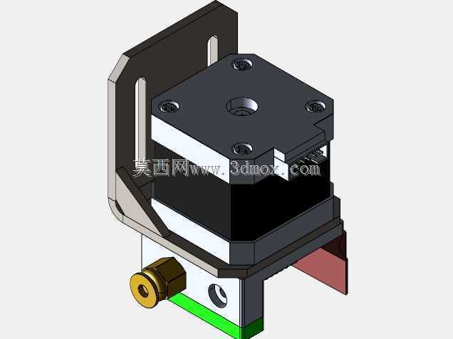 用于柔性材料的波顿挤出机零件(绿色)