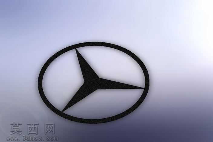 梅赛德斯-奔驰的标志和符号2009年。