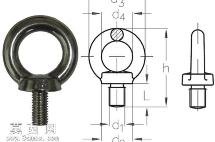 ������˨-SS-M16-DIN580
