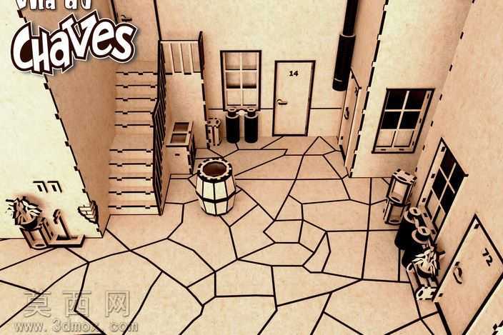 维拉做Chaves(delchavo太接收别墅)