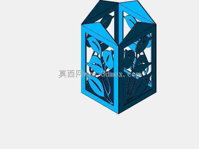 蓝灯笼