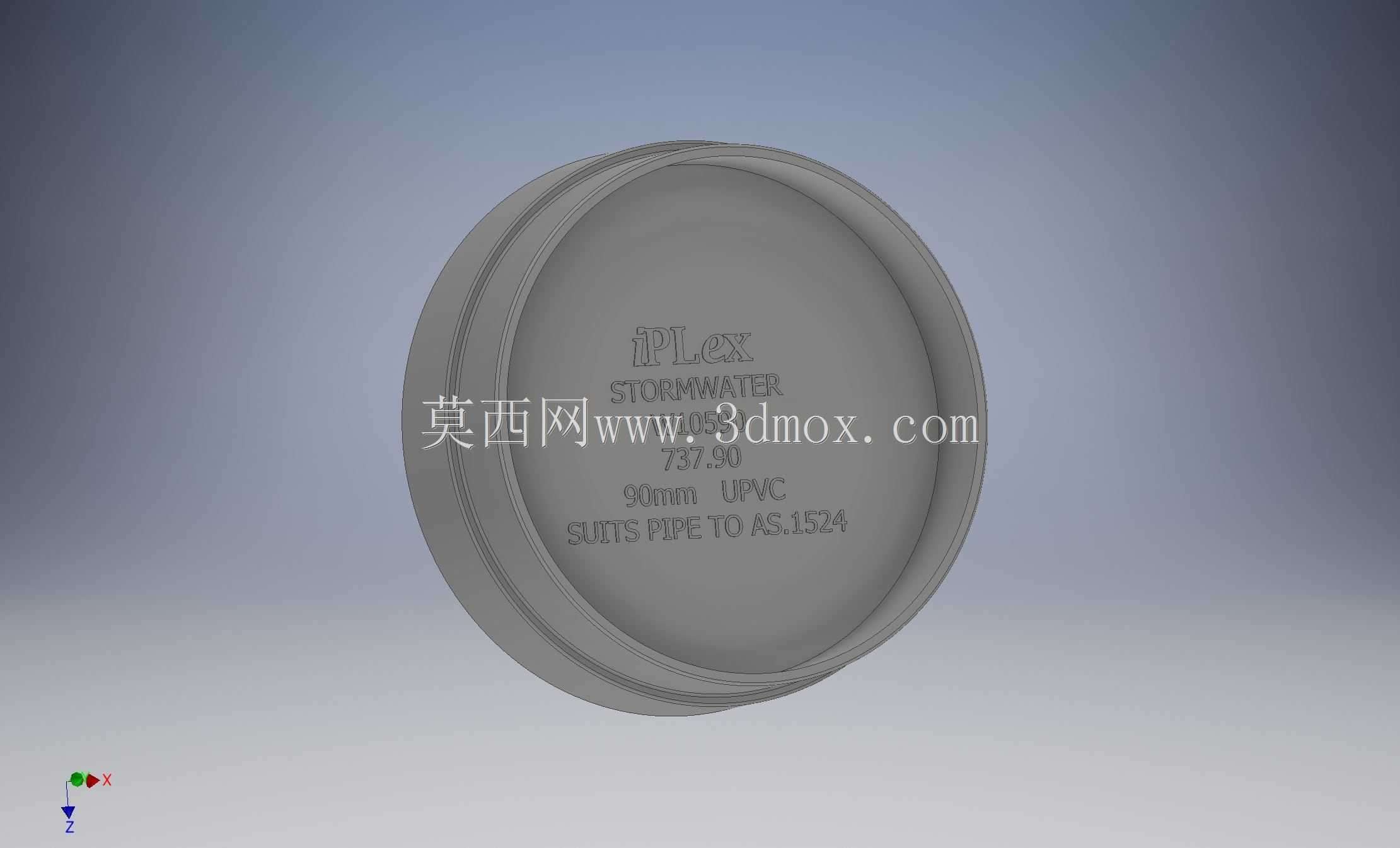 iPLex 90mm UPVC管帽