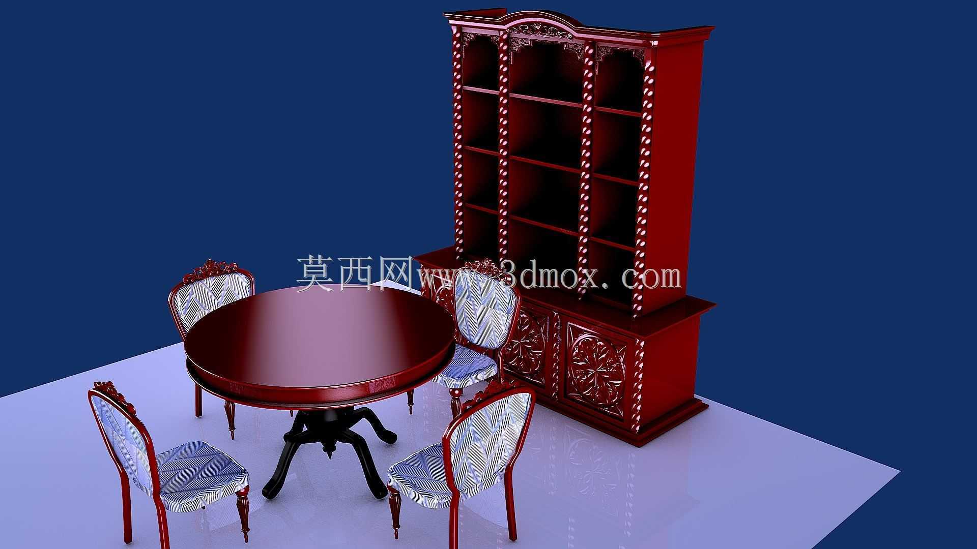 餐厅套装3D印象派