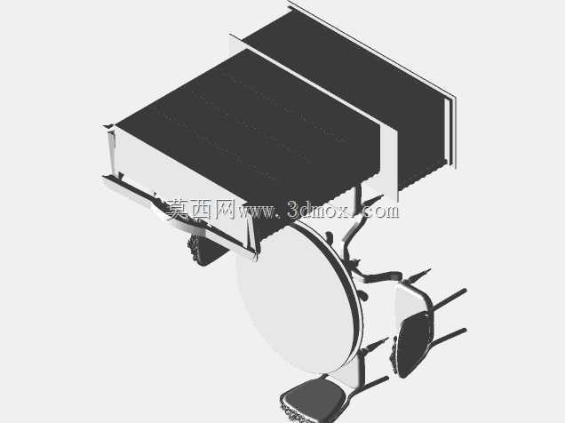 餐厅套装3D印象派