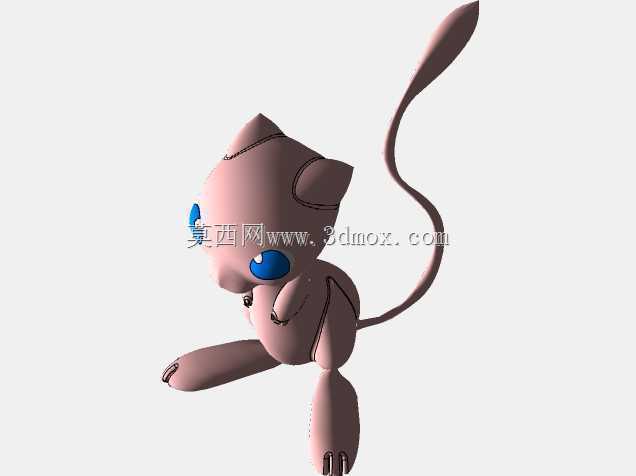 Mew神奇宝贝-布尔吉奥CAD CAM