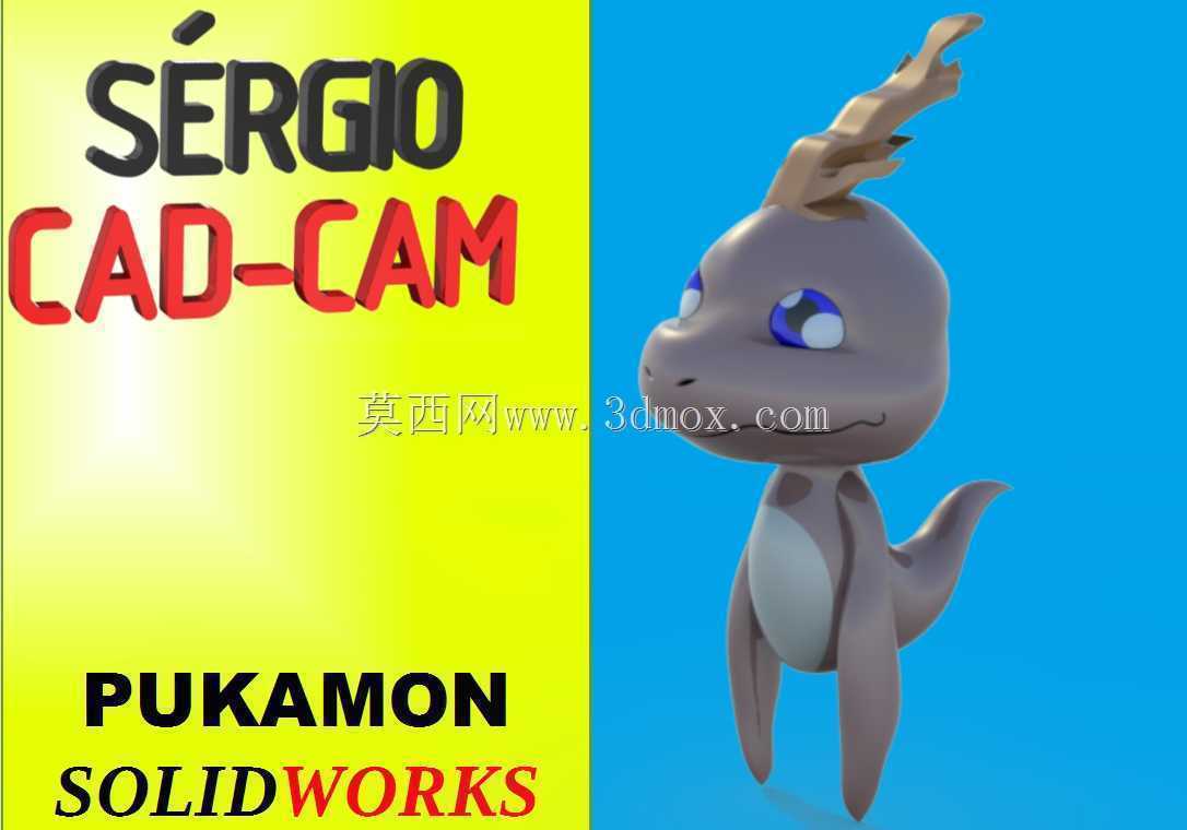 Pukamon-Digimon Sérgio CAD CAM