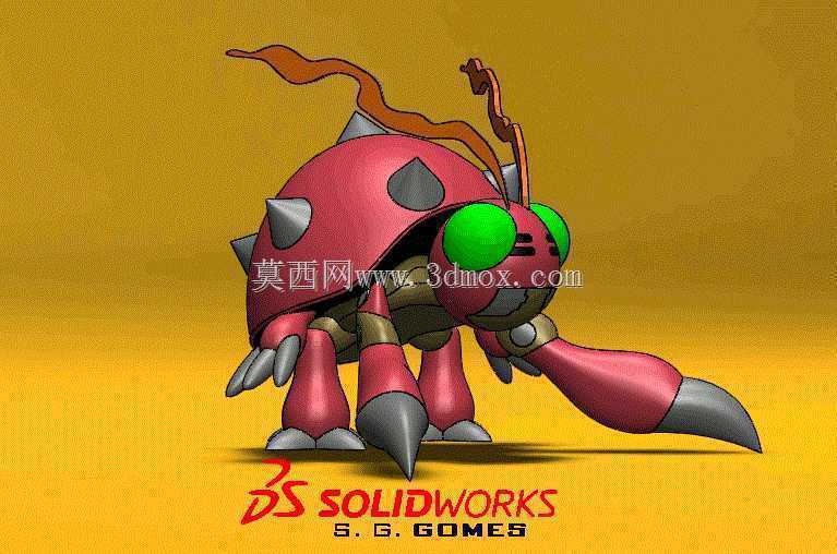Tentomon Digimon-S��rgio CAD CAM