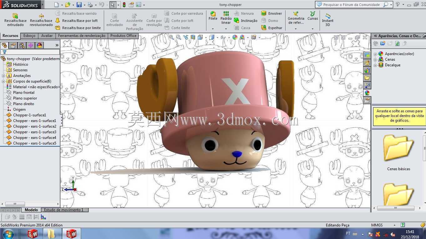 Tony Tony Chopper-Sérgio CAD CAM