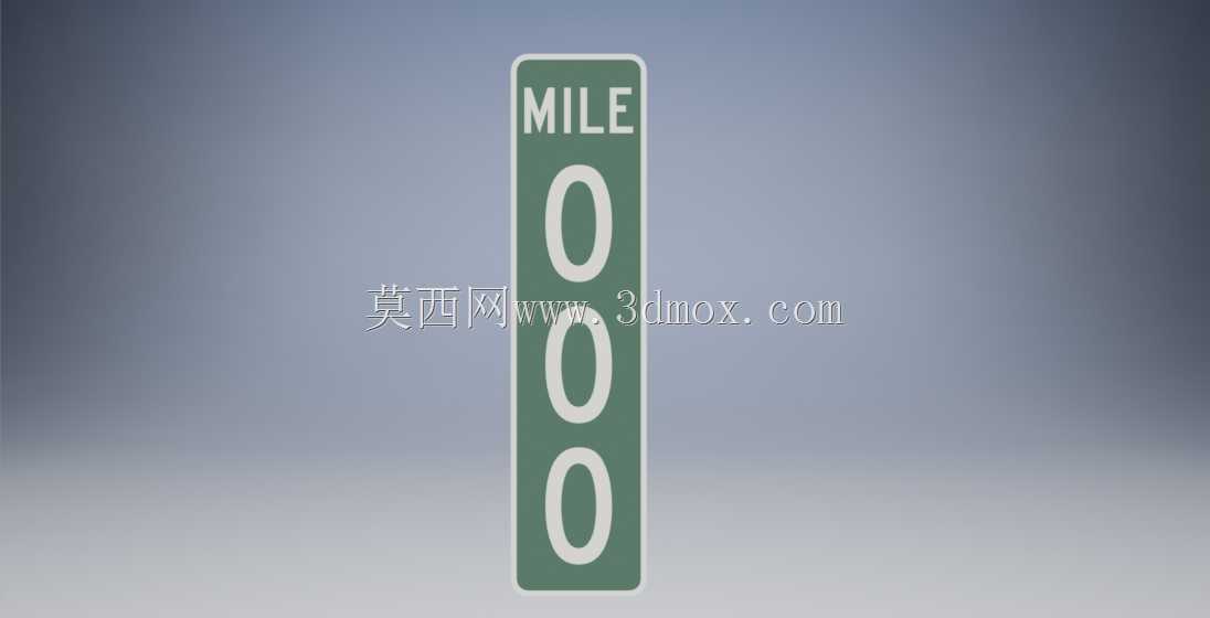 里程标记1、2、3位D10-1/D10-2/D10-3道路标志