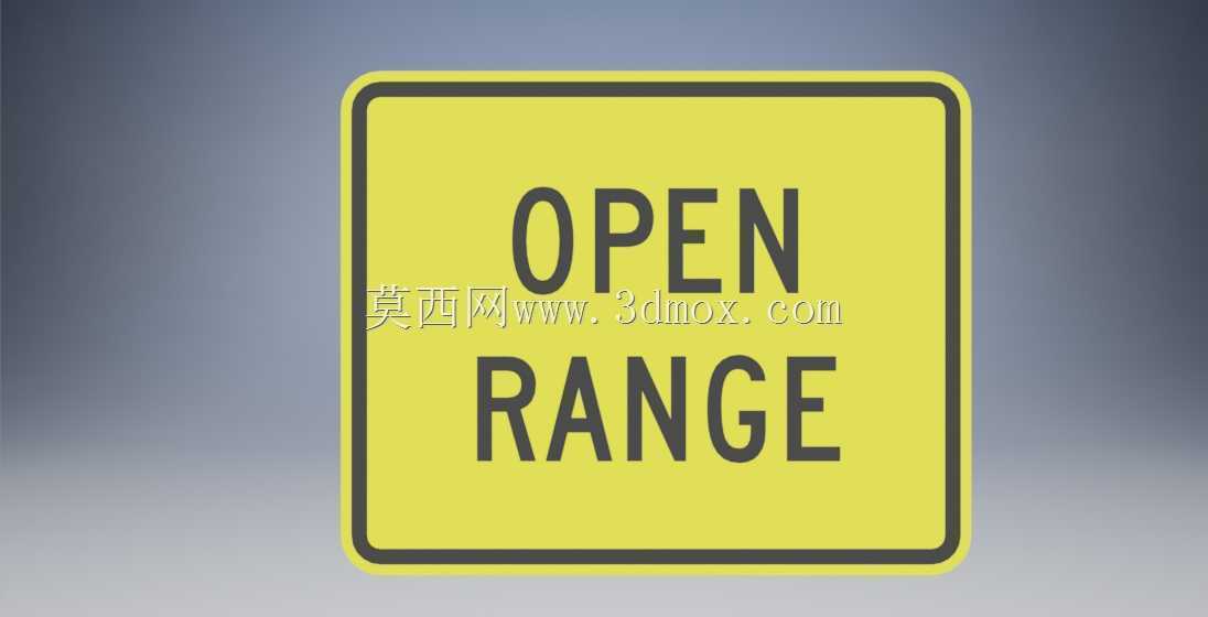 牛群交通W11-4/牛群值班W11-4a/开放范围E16-901P道路标志
