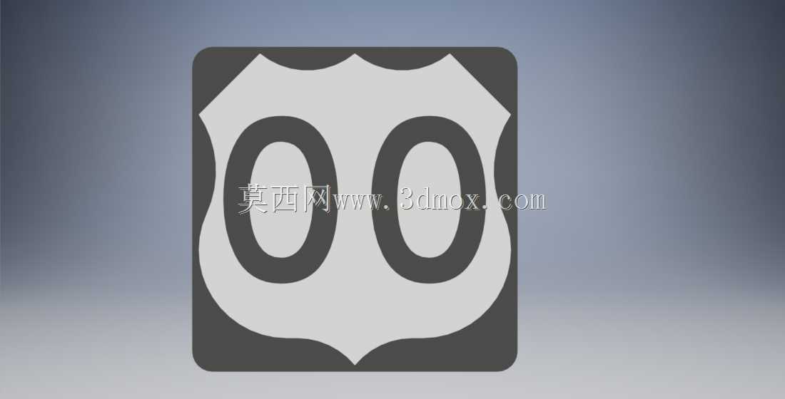 美国路线标记2/3位M1-4a/M1-4b/G26-2道路标志
