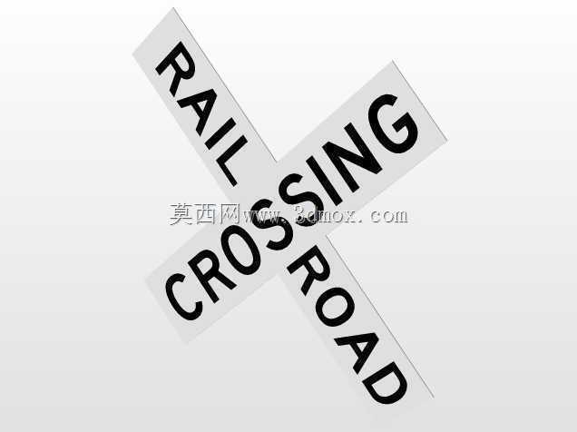 铁路道口交叉口R15-1路标