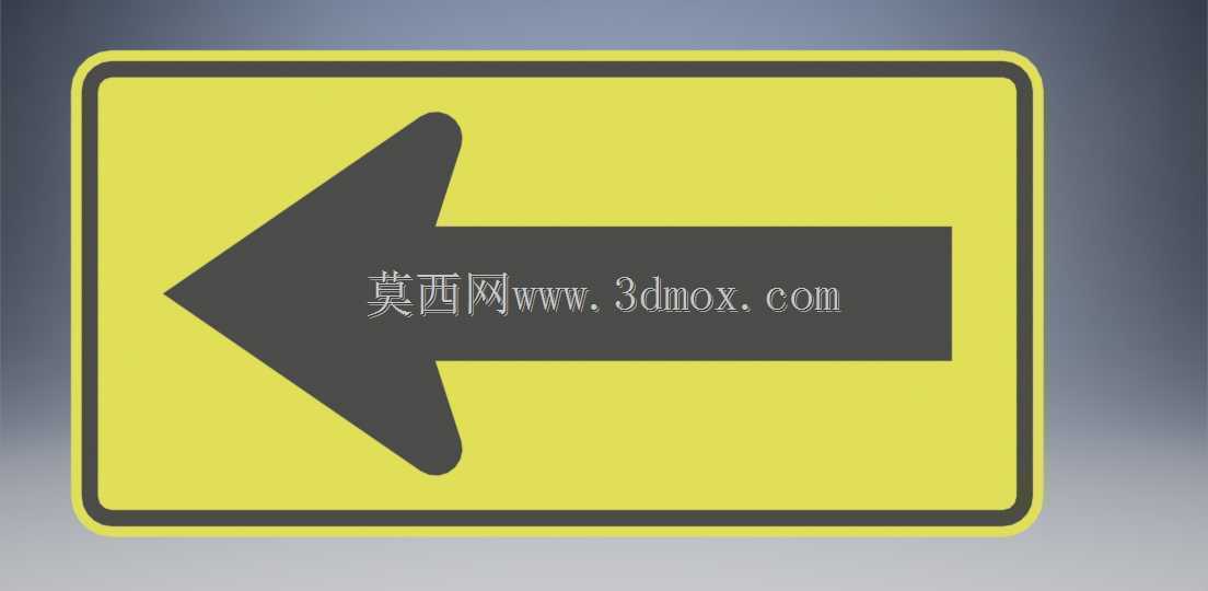 单向大箭头左/右W1-6路标