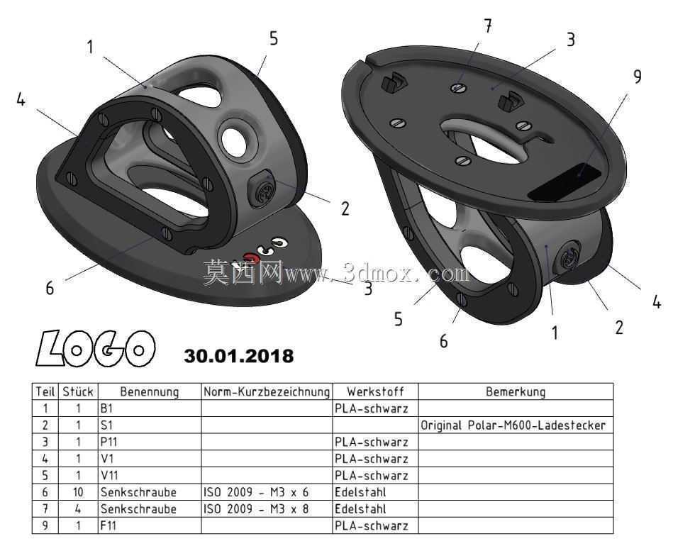Ladestation�����վ��f��r Polar M600