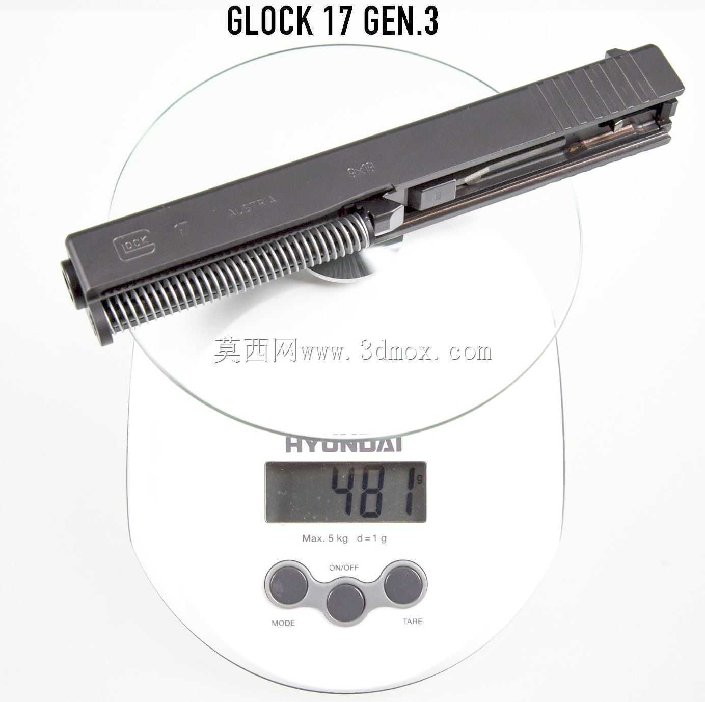 Glock 17 gen3滑动组件