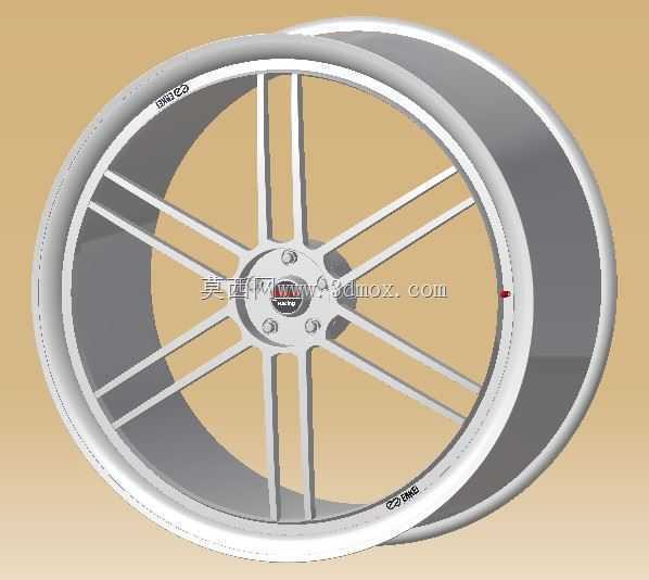恩凯RPF 1轮辋模型